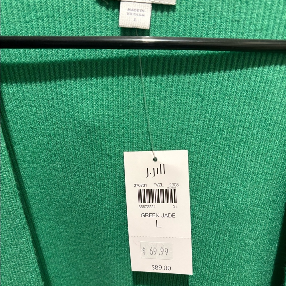 Green Women's Sweater - Picture 2 of 2